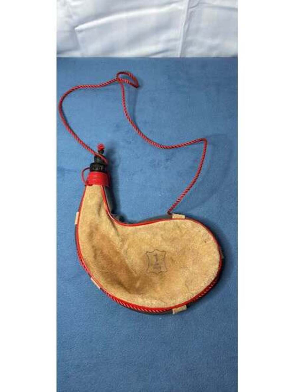 Vintage Leather Bota Bag Wine Skin